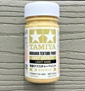 TAMIYA 100 ML. BOTTLE OF LIGHT SAND DIORAMA TEXTURE PAINT GRIT EFFECT  87110 F/S - Picture 1 of 3