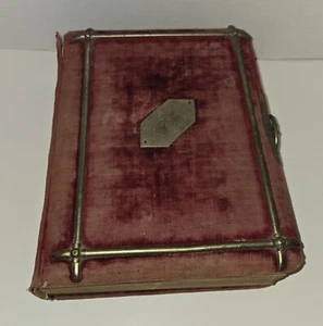 Antique Victorian Civil War Era Photo Album 1800s 100+ Photographs Cabinet Cards - Picture 1 of 24