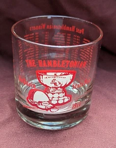 Vtg 1977 The Hambletonian Du Quoin ILL State Fair Winners List High Ball Glass - Picture 1 of 5