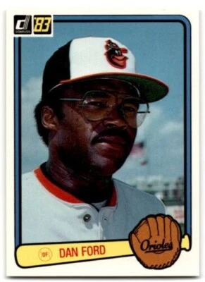 1983 DONRUSS DAN FORD BALTIMORE ORIOLES #509 - Image 1 of 2
