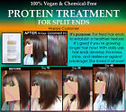 Vegane Haarproteinbehandlung Natürliche Split Ends Reparatur für Frauen Haarverdickung