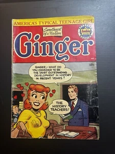 Ginger #1 Archie 1951 G/VG Key Golden Age! Scheinwerferabdeckung! - Bild 1 von 10
