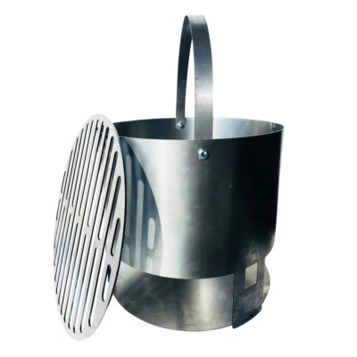 14" XL charcoal basket 55 gal Ugly Drum Smoker UDS Barrel Cooker BBQ smoker pit