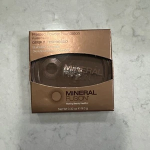 Mineral Fusion - Pressed Powder Foundation Deep 7 - Espresso - 0.32 oz. - Picture 1 of 4