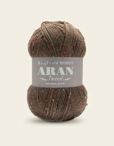 Sirdar Hayfield Bonus Lana Punto Aran con Lana Hilo 400g- 624 Castaño Tweed - Imagen 1 de 1