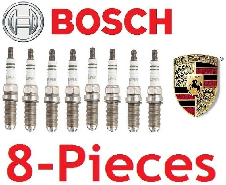 Bujías Bosch FGR5NQE04 8 piezas OEM para Porsche 911 Boxster Cayenne Cayman Foto 1 de 1