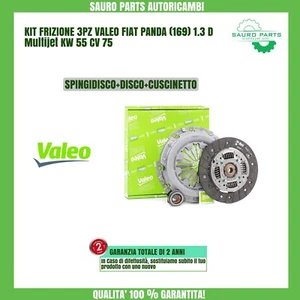 826522 KIT FRIZIONE 3PZ VALEO FIAT PANDA (169) 1.3 D Multijet KW 55 CV 75 - Foto 1 di 5