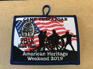 American Heritage Weekend at Tuscazoar-2019 Patch - Picture 1 of 1