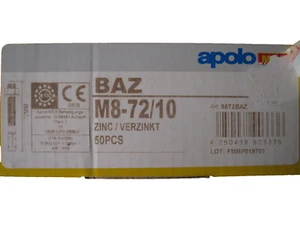 Blitzanker BAZ M8 x 72/10 Betonanker Schwerlastanker 50 Schwerlastdübel - Bild 1 von 2