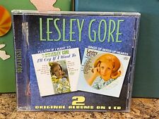 Lesley Gore I'll Cry If I Want To & Sings Of Mixed Up Hearts CD Edsel 2000 VG+
