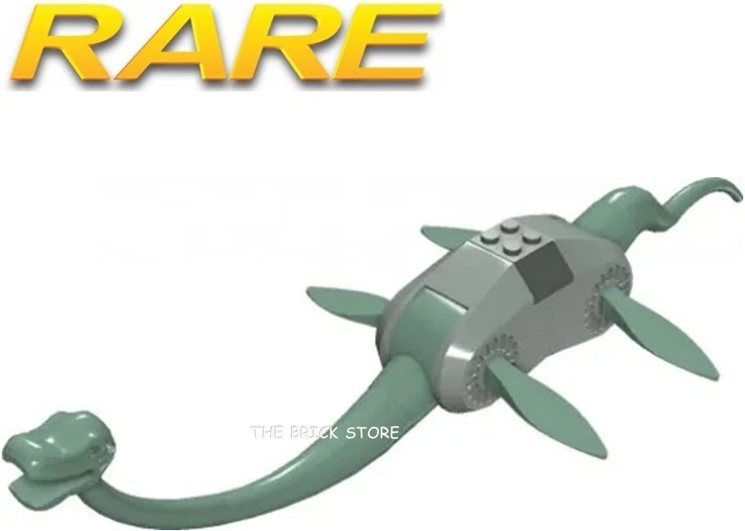 LEGO DINOSAURS PLESIOSAURUS FROM SET 6719 W/ FINS +GIFT - BESTPRICE - FAST - NEW - Image 1 of 1