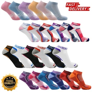12 PCS Trainer Socks Mens Womens Cotton Rich Low Cut Gym Sport Sock Mixed Lot UK - Picture 1 of 13