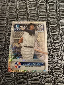 2020 BOWMAN CHROME JASSON DOMINGUEZ #STG-JD SILVER REFRACTOR YANKEES🔥🔥 - Picture 1 of 2