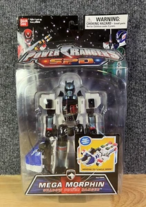 Power Rangers SPD Polizei Shadow Power Ranger Mega Morphin Zord Fahrzeug Sealed - Bild 1 von 8