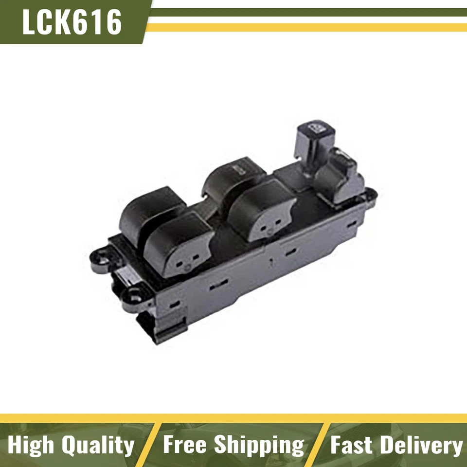 Interruptor maestro de ventana eléctrica delantera Dorman controlador izquierdo se adapta a Altima Sentra Xterra Foto 1 de 4