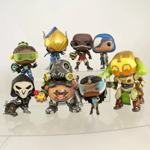 Funko POP! Games Figures -LOT OF 8 Overwatch (Orisa Lucio Ana Reaper +4) *LOOSE* Cover