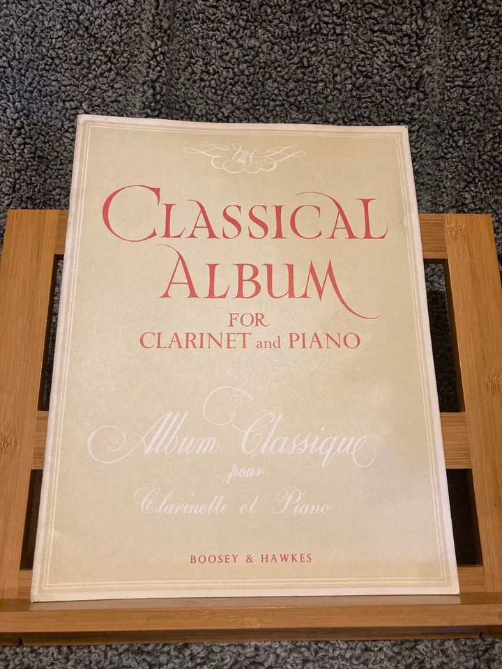 Album classique pour clarinette ou piano partition éditions Boosey & Hawkes - Photo 1/1