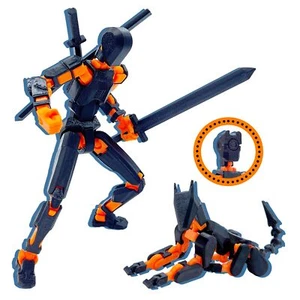 Assembly Completed T13 Action Figure Set 3D Printed Toys Robo 13 Action Figur... - Picture 1 of 6