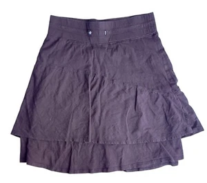 PrAna Skirt Cotton Knee Length Bottom Women's Size Small S Brown - Picture 1 of 9