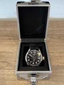 TW STEEL VOLANTE 45MM 3-HANDS BLACK STRAP WATCH VS1 - Picture 1 of 3