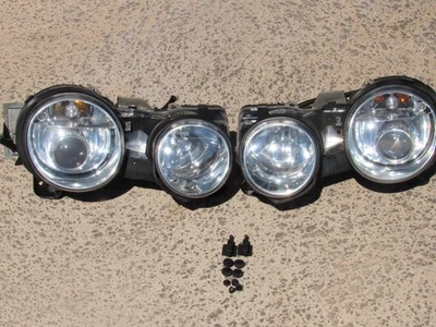 05-08 Jaguar S-Type Xenon / HID Headlights Restored Lenses LH & RH Both OEM - Image 1 of 4