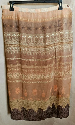 FALDA RECTA FORRADA CON ENVOLTURA SINTÉTICA WORTHINGTON PARA MUJER TALLA GRANDE 24W # 4627 Foto 1 de 4