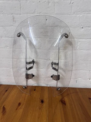 Indian Scout 19 pulgadas transparente corto parabrisas / parabrisas: 2015 - 2025.  Genuino Foto 1 de 4