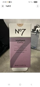 No7 Intelligent Colour Foundation 40ml FAIR SPF 6 - Picture 1 of 2