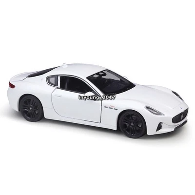 1:24 2023 Maserati GT Folgore EV Model Car Diecast Toy Cars Toys for Boys White - Image 1 of 4