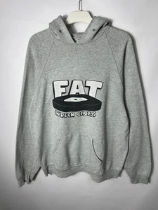 Vintage very rare 90s Fat Wreck Chords Lagwagon Duh Hoodie - Picture 1 of 8