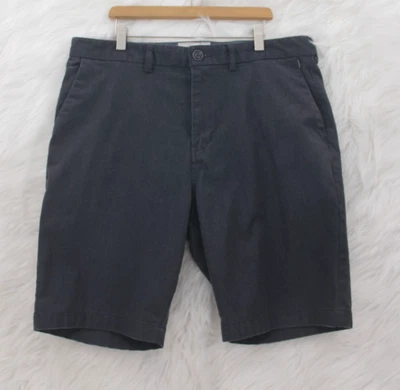 BILLABONG Chino Shorts Mens Size 36 (34x9 actual) Charcoal Gray Pockets Zip #775 - Image 1 of 4