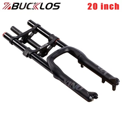 BUCKLOS YINO20 20” Suspension Air Fork 180mm Travel Snow E-MTB Bike 4.0 Fat Tire - Image 1 of 4