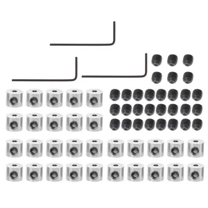 30 Stück Splitter Düsenstift Halter Schraubenschlüssel Kappe Verschluss Metall Zubehör - Bild 1 von 12