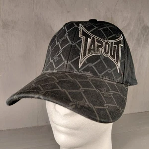Tap Out Tex Flex Hat Cap Black Fitted Adult Size L/XL Baseball Cap - Picture 1 of 7