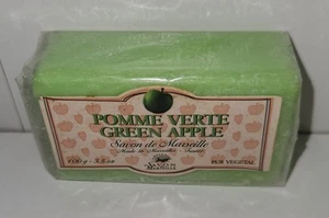 Vintage Pomme Verte grüner Apfel Seife 3,5 oz – hergestellt in Frankreich – neu verpackt - Bild 1 von 3