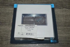 Adorne AWP2GWHW10 Legrand Gloss White 2-Gang Wall Plate * New / Unused ! - Picture 1 of 4