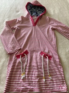 New Cabana Life Girl’s Size 10 Large L Hooded Sun UPF Protection Dress Outfit - Picture 1 of 3
