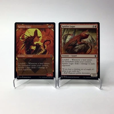 Magic: The Gathering Spitfire Lagac (Showcase) & Spitfire Lagac Zendikar Rising  - Image 1 of 2