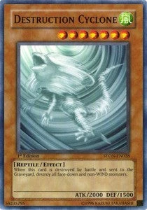 YuGiOh Destruction Cyclone STON-EN028 Common Englisch Neu unl. - Bild 1 von 2