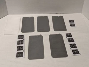 Pack 5 Coque Intégrale Protection Confidentialité Protecteur d'écran pour iPhone 16 Pro Max - Photo 1 sur 2