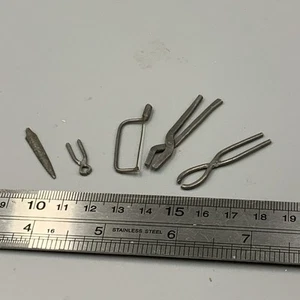 Dolls House 1:12 Black Smith Tools Farrier Job Lot - Picture 1 of 4