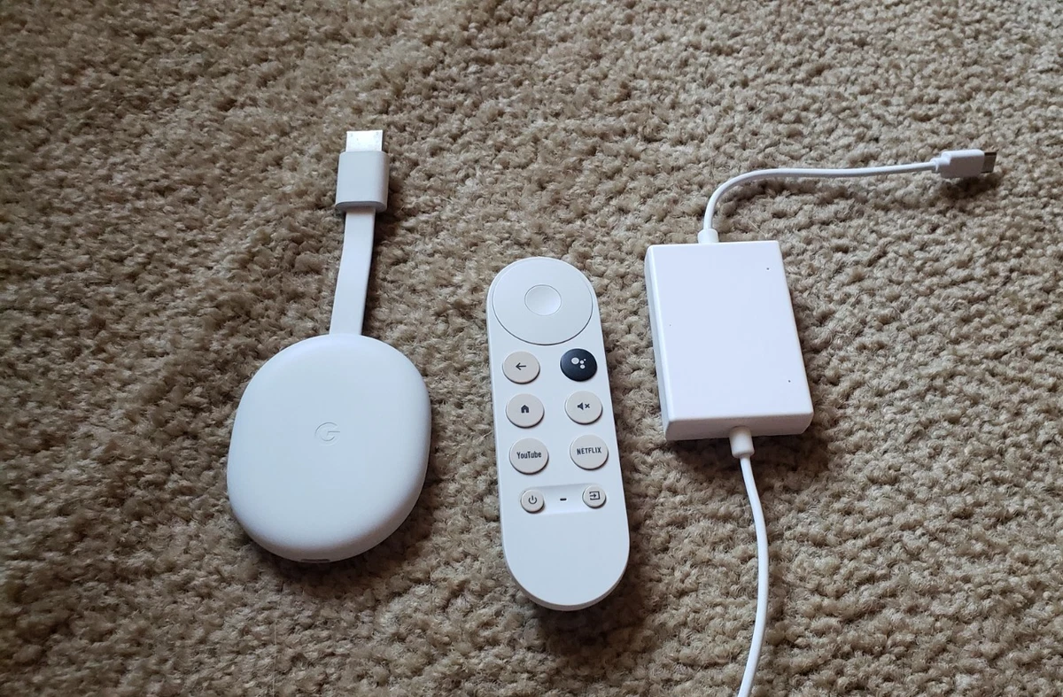 Google Chromecast with Google TV White 2160p Google Assistant