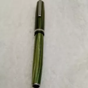 More details for vintage green marbled esterbrook ct fountain pen. lever filled made in the usa