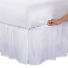 Bed Makerâ€™s Never Lift Your Mattress Microfiber Wrap-Around Bed Skirt