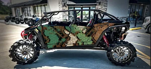 Decal Graphic Kit Vinyl Wraps UTV 2024+ Polaris RZR XP 1000 4 Door - Picture 1 of 1