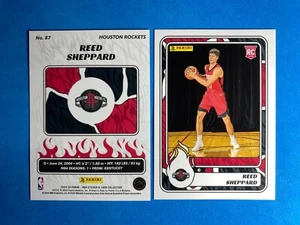 Figurine Panini NBA 2024-25 2025 Card n. 87 Reed Sheppard (Houston Rockets) - Imagen 1 de 1