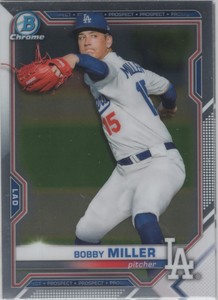 2021 Bowman Chrome Bobby Miller