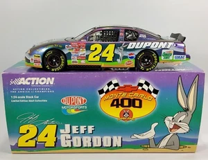Jeff Gordon DuPont Looney Tunes ChromaLusion 2001 NASCAR 1:24 Diecast Action - Picture 1 of 7