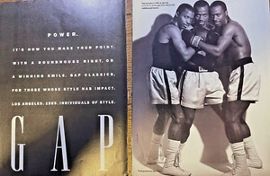 1989 Vintage Magazine Advertisement GAP Classics Lloyd Floyd & Troy Weaver - Picture 1 of 1