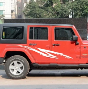 Calcomanías de coche rayas Z 86"" para Wrangler Compass Renegade vinilo pegatina lateral ZC986 - Imagen 1 de 5